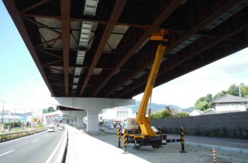 連続高架橋（15連）の定期点検