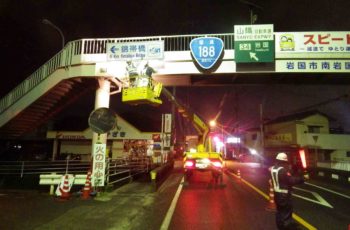 横断歩道橋（32橋）の定期点検